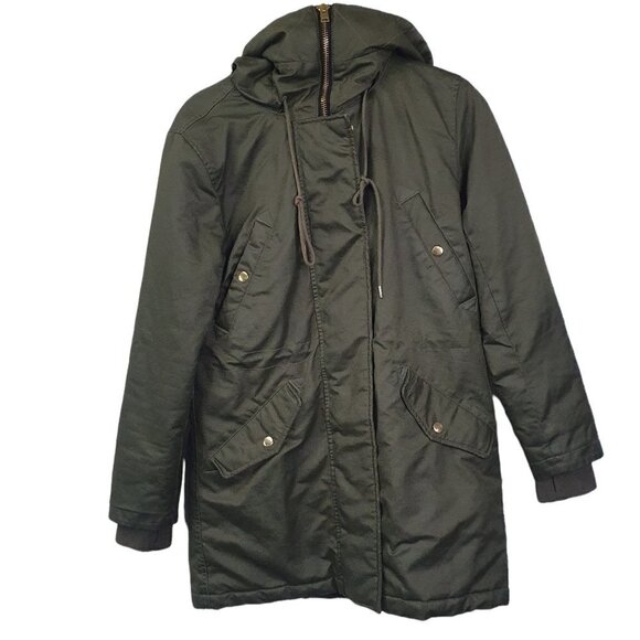 J Crew Womens Perfect winter parka with eco-friendly PrimaLoft XS $250 H2222 - Picture 1 of 12